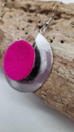 Kolczyki Bellissima Madżenta - obrazek 6