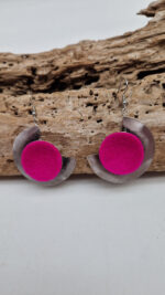 Kolczyki Bellissima Madżenta - obrazek 7