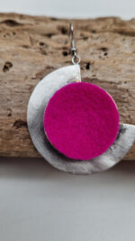 Kolczyki Bellissima Madżenta - obrazek 8