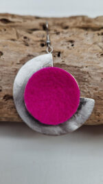 Kolczyki Bellissima Madżenta - obrazek 9