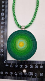 Wisior Zielone Słońce - obrazek 12