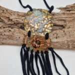 Wisior Mosiężna Klara