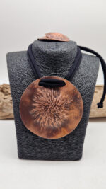 Wisior Miedziane Słońce