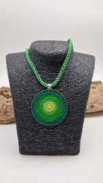 Wisior Zielone Słońce - obrazek 2