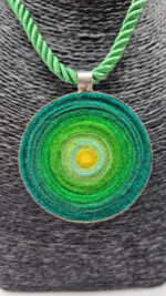 Wisior Zielone Słońce - obrazek 3