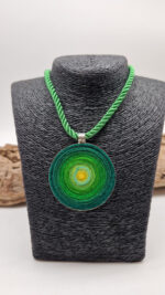 Wisior Zielone Słońce - obrazek 4