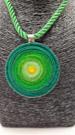 Wisior Zielone Słońce - obrazek 5