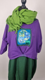 Fioletowa Wariacja z Irysami - obrazek 3