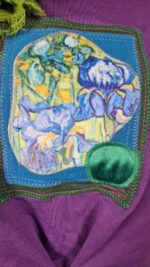 Fioletowa Wariacja z Irysami - obrazek 2