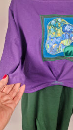 Fioletowa Wariacja z Irysami - obrazek 9