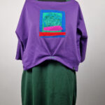 Bluzka Fioletowa Esmeralda