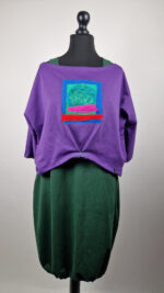 Bluzka Fioletowa Esmeralda