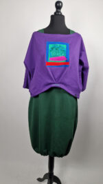 Bluzka Fioletowa Esmeralda - obrazek 4