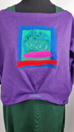 Bluzka Fioletowa Esmeralda - obrazek 5