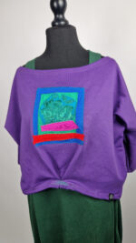 Bluzka Fioletowa Esmeralda - obrazek 8