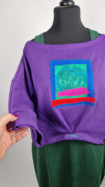 Bluzka Fioletowa Esmeralda - obrazek 9