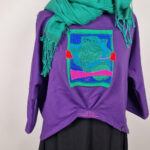 Bluzka Fioletowa Esmeralda