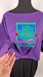 Bluzka Fioletowa Esmeralda - obrazek 4