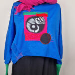 Bluzka Kobaltowy Smok