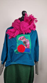 Bluzka Turkusowa Impresja - obrazek 12