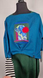 Turkusowe Irysy i kropka... - obrazek 10