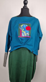 Turkusowe Irysy i kropka... - obrazek 12