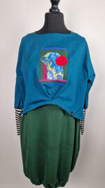 Turkusowe Irysy i kropka... - obrazek 4