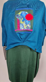 Turkusowe Irysy i kropka... - obrazek 5