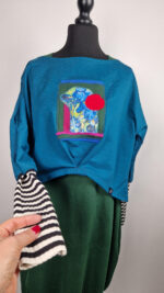 Turkusowe Irysy i kropka... - obrazek 6