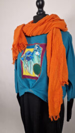 Turkusowa Bellissima  z irysami - obrazek 13