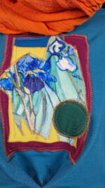 Turkusowa Bellissima  z irysami - obrazek 16