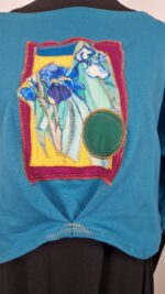 Turkusowa Bellissima  z irysami - obrazek 6