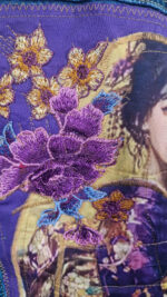 Katana Japonka w fioletach - obrazek 5