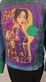 Katana Japonka w fioletach - obrazek 18