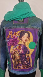 Katana Japonka w fioletach - obrazek 19