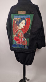 Katana Japonka w zieleni - obrazek 7