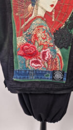 Katana Japonka w zieleni - obrazek 3