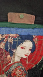 Katana Japonka w zieleni - obrazek 9