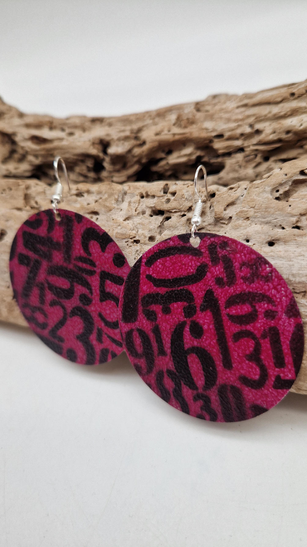 kolczyki_roz_4 Kolczyki Madżenta - obrazek 1