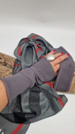 Szal Lulu Grey - obrazek 6