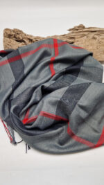 Szal Lulu Grey - obrazek 4