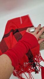 Szal Lulu Bellred - obrazek 2