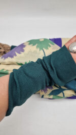 Szal Zielone Kwiaty - obrazek 7