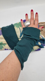 Szal Zielone Kwiaty - obrazek 9