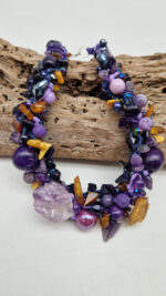 Naszyjnik Ametystowa Amber - obrazek 8