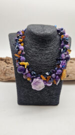 Naszyjnik Ametystowa Amber - obrazek 6