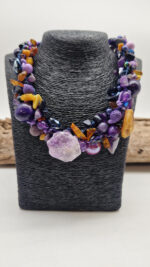 Naszyjnik Ametystowa Amber - obrazek 9