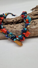 Naszyjnik Pomarańcze w Turkusach - obrazek 5