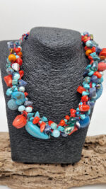 Naszyjnik Pomarańcze w Turkusach - obrazek 11