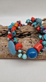 Naszyjnik Pomarańcze w Turkusach - obrazek 3